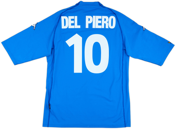 2000-01 Italy Home Shirt Del Piero #10