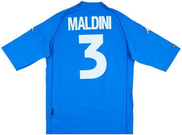 2000-01 Italy Home Shirt Maldini #3