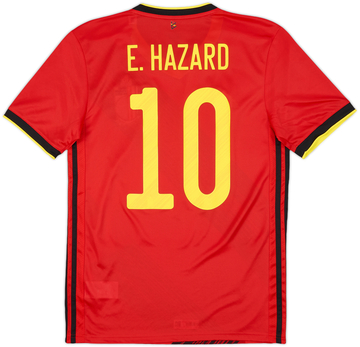 2020-21 Belgium Home Shirt E.Hazard #10