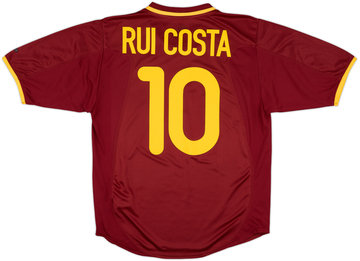 2000-02 Portugal Home Shirt Rui Costa #10