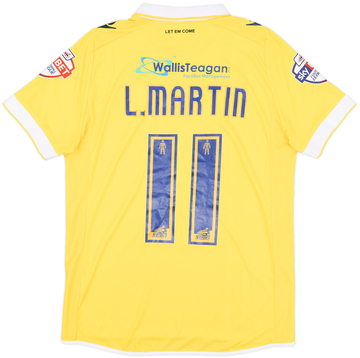 2015-16 Millwall Third Shirt L. Martin #11