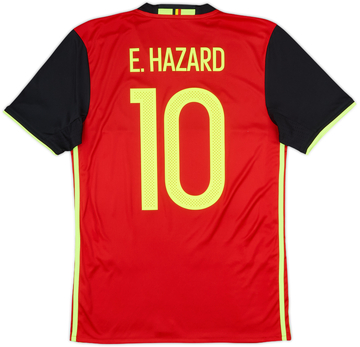 2016-17 Belgium Home Shirt Hazard #10