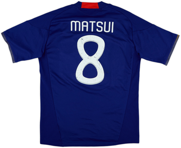2010-12 Japan Home Shirt Matsui #8
