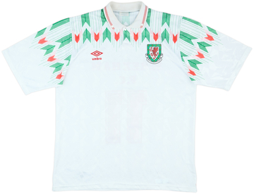 1990-92 Wales Away Shirt #11