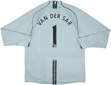 2007-08 Manchester United GK Shirt Van Der Sar #1