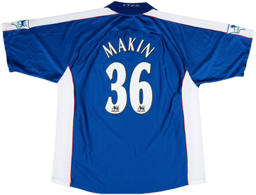 1999-01 Ipswich Home Shirt Makin #36