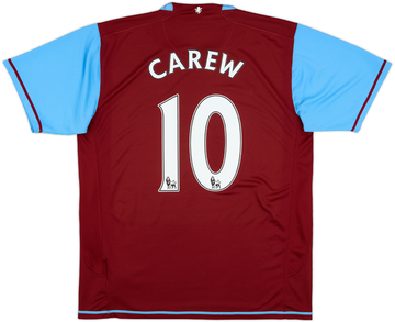 2007-08 Aston Villa Home Shirt Carew #10