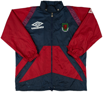 1994-96 Wales Umbro Hooded Rain Jacket
