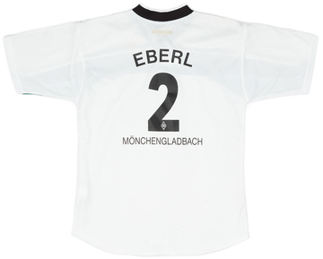 2000-02 Borussia Monchengladbach Home Shirt Eberl #2