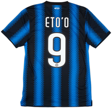 2010-11 Inter Milan Home Shirt Eto'o #9