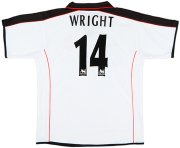 2001-02 Ipswich Away Shirt Wright #14