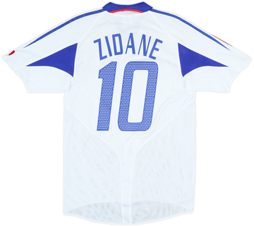 2004-06 France Away Shirt Zidane #10