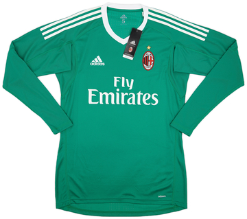 2017-18 AC Milan Player Issue GK Shirt (S/