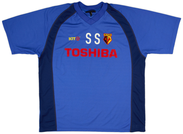 2001-02 Watford Staff Issue Training Shirt 'SS'