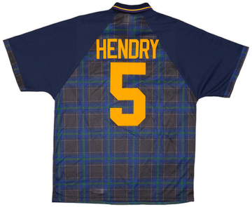 1994-96 Scotland Home Shirt Hendry #5