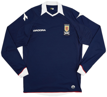 2008-09 Scotland Home L/S Shirt