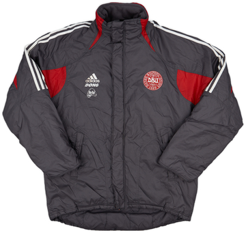 2004-05 Denmark adidas Player Issue Padded Bench Coat