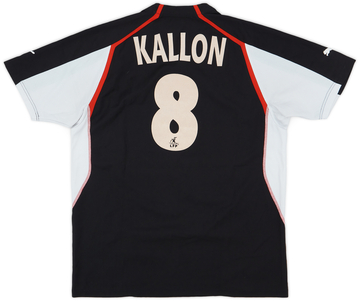 2004-05 Monaco Away Shirt Kallon #8