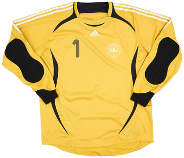 2006-08 Denmark Player Issue GK Shirt #1
