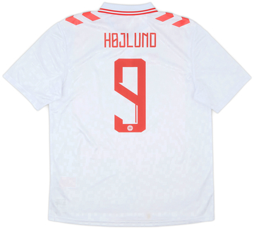 2024 Denmark Away Shirt Hojlund #9