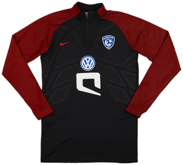 2017-18 Al Hilal Nike 1/4 Zip Track Top
