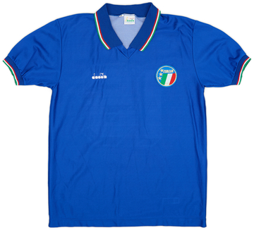 1986-88 Italy Home Shirt #15 (Baggio)