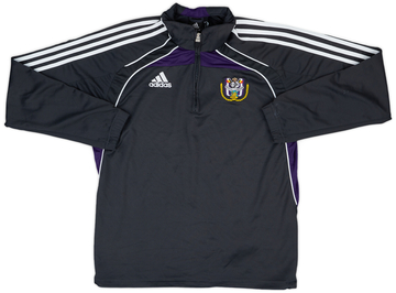2010-11 Anderlecht adidas 1/4 Zip Drill Top
