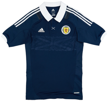2011-13 Scotland Player Issue Techfit Home Shirt
