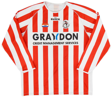 2004-05 Sparta Rotterdam Home L/S Shirt