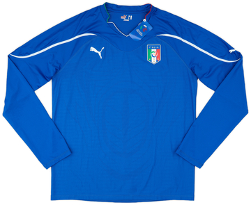 2010-12 Italy Player Issue Home L/S Shirt (3