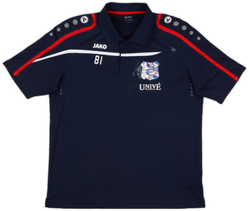 2010s Heerenveen Player Issue Jako Polo Shirt #81