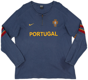 2002-03 Portugal Nike 1/4 Zip Sweat Top