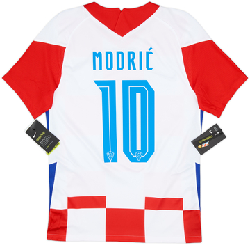 2020-21 Croatia Home Shirt Modric #10