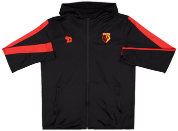 2016-17 Watford Dryworld Hooded Track Jacket