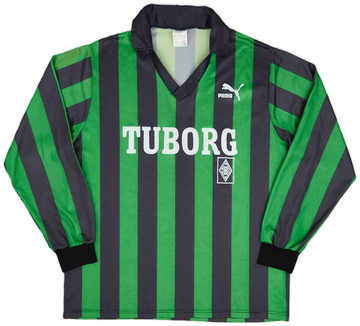 1990-92 Borussia Monchengladbach Away L/S Shirt