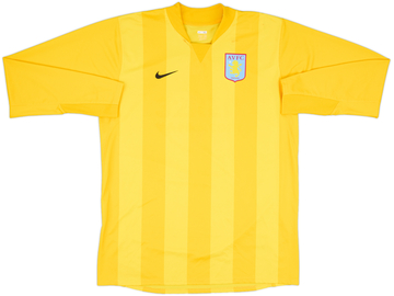 2007-08 Aston Villa Player Issue GK Shirt #13