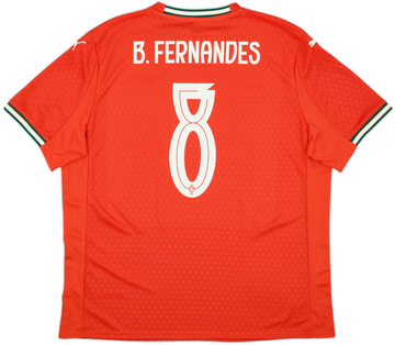 2025-26 Portugal Home Shirt B.Fernandes #8