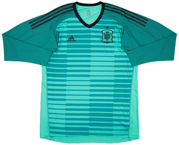 2018-19 Spain Player Issue GK Shirt