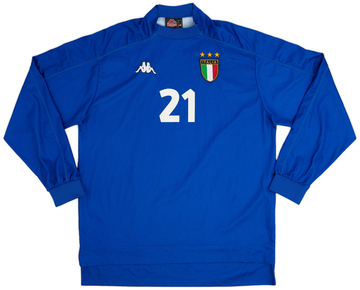 1998-99 Italy Home L/S Shirt #21