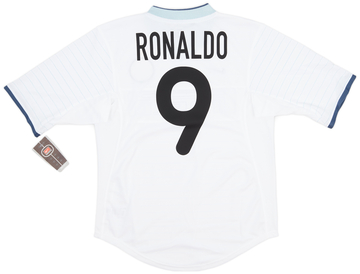 2000-01 Inter Milan Away Shirt Ronaldo #9