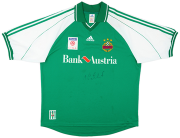 1999-00 Rapid Vienna Signed Home Shirt