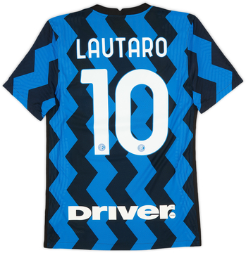 2020-21 Inter Milan Authentic Home Shirt Lautaro #10
