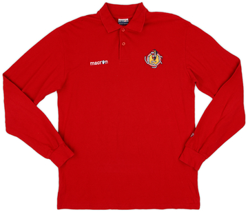 2008-09 Cremonese Macron Polo L/S Shirt