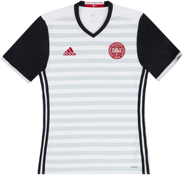 2015-16 Denmark Player Issue Away Shirt
