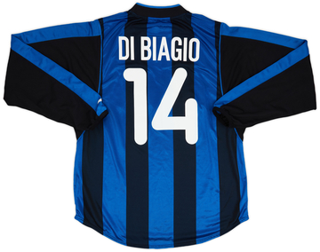 2000-01 Inter Milan Home L/S Shirt Di Biagio #14