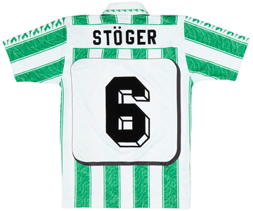 1996-98 Rapid Vienna Home Shirt Stoger #6
