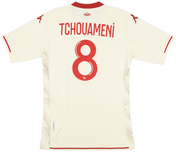 2021-22 Monaco Player Issue Third Shirt Tchouameni #18
