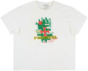 2007 Portugal Nike Graphic Tee Ronaldo #7