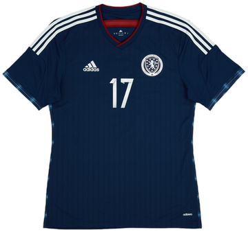 2014-15 Scotland Home Shirt #17