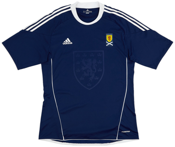 2010-11 Scotland Player Issue Home Shirt